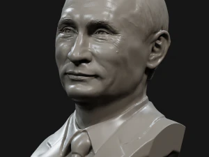 putin vladimir smile 3D Model