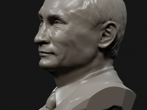 putin vladimir smile 3D Model