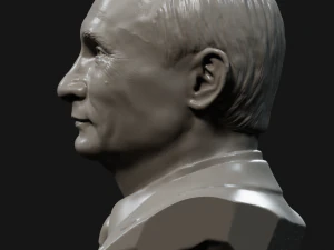 putin vladimir smile 3D Model