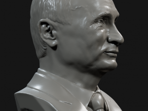 putin vladimir smile 3D Model