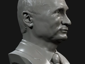 putin vladimir smile 3D Model