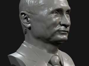 putin vladimir smile 3D Model