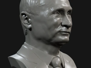putin vladimir smile 3D Model