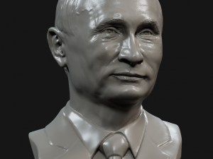 putin vladimir smile 3D Model