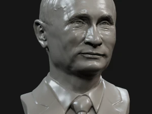 putin vladimir smile 3D Model