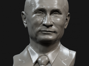 putin vladimir smile 3D Model