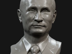 putin vladimir smile 3D Model
