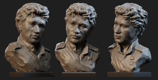 lv bykov sorrow major titarenko 3D 모델 .c4d .max .obj .3ds .fbx .stl .blend 