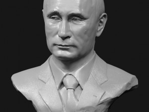 putin v bust 2 3D Модель
