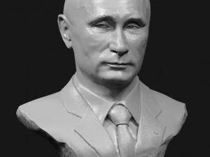 putin v bust 2 3D Model