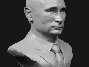 putin v bust 2 3D Модель