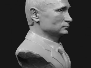 putin v bust 2 3D Model