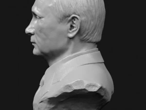 putin v bust 2 3D Model