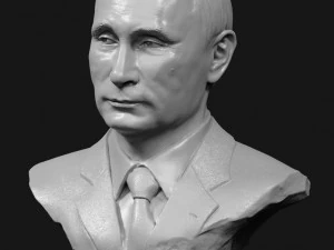 putin v bust 2 3D Model