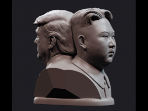 donald and kim 1 Model Cetak 3D