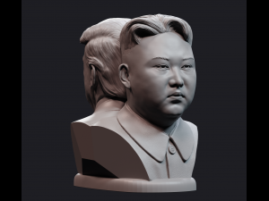 donald and kim 1 Model Cetak 3D