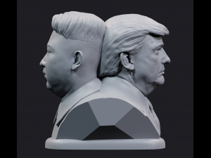 donald and kim 1 Model Cetak 3D