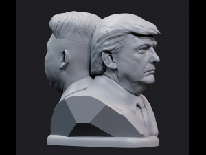 donald and kim 1 Model Cetak 3D