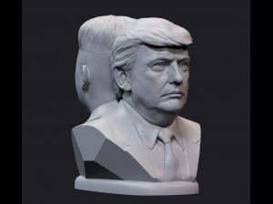 donald and kim 1 Model Cetak 3D