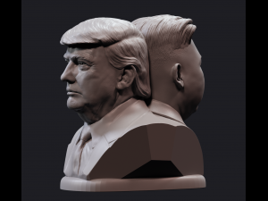 donald and kim 1 Model Cetak 3D