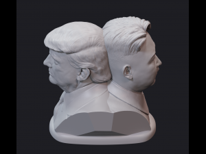 donald and kim 1 Model Cetak 3D