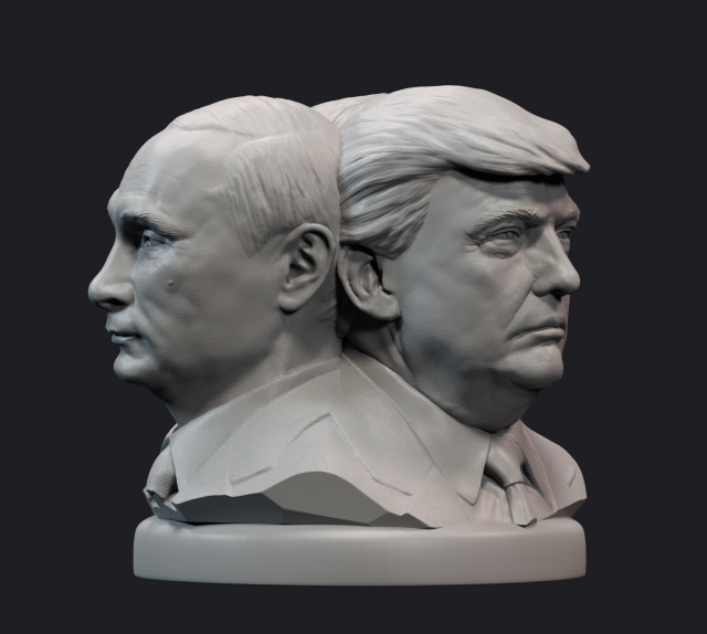trinity 1 3D Print Model .c4d .max .obj .3ds .fbx .stl .blend 