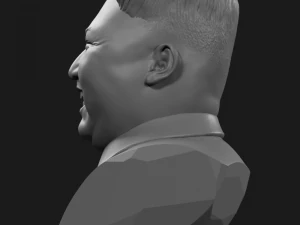 kim jong-un 2 laughs 3D Print Model