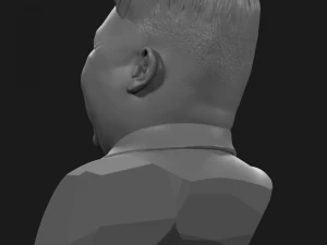 kim jong-un 2 laughs 3D Print Model