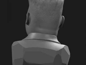 kim jong-un 2 laughs Modelo de Impressão 3D
