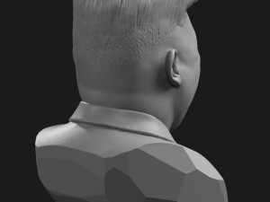 kim jong-un 2 laughs Modelo de Impressão 3D