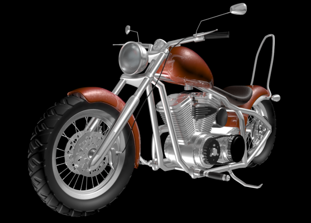 motorcycle 3Dモデル .c4d .max .obj .3ds .fbx .stl .blend 