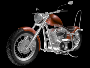 motorcycle 3Dモデル