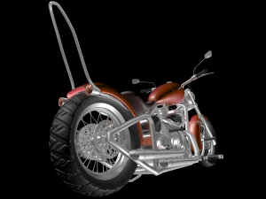 motocicleta Modelo 3D