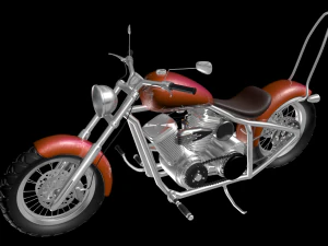 motocicleta Modelo 3D
