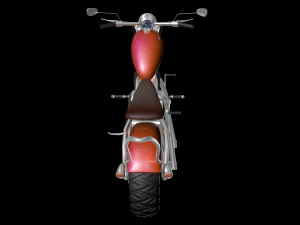motocicleta Modelo 3D