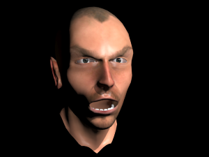 human face Modelo 3D