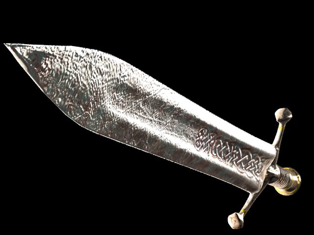 sword Model 3D .c4d .max .obj .3ds .fbx .stl .blend 