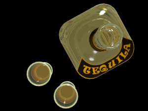 tequila Model 3D
