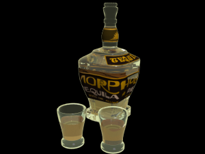 tequila Model 3D