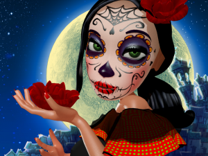 mexican girl 3D Model