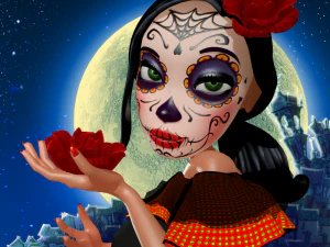 mexican girl 3D Model