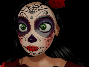mexican girl 3D Model