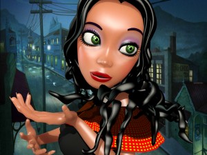 mexican girl 3D Model