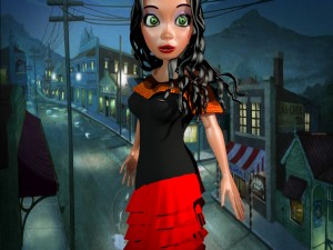 mexican girl 3D Model