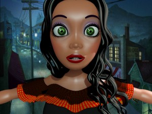 mexican girl 3D Model