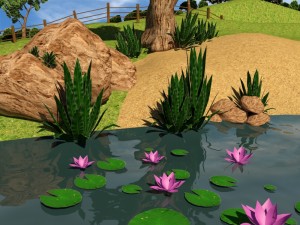 bush 3D Model