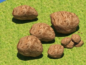 stones 3D 模型