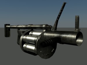 grenade launcher 3D Модель