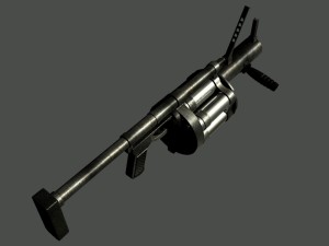 grenade launcher Modelo 3D