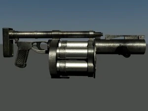 grenade launcher 3D Model